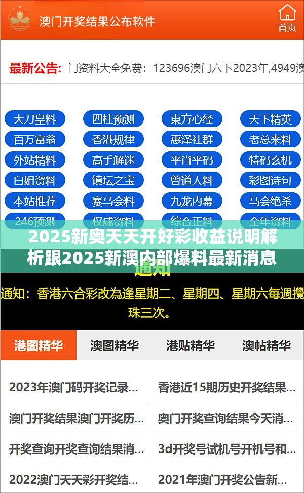 2025新奥天天开好彩收益说明解析跟2025新澳内部爆料最新消息，透彻剖析、解释与落实-抵制不实的假包装