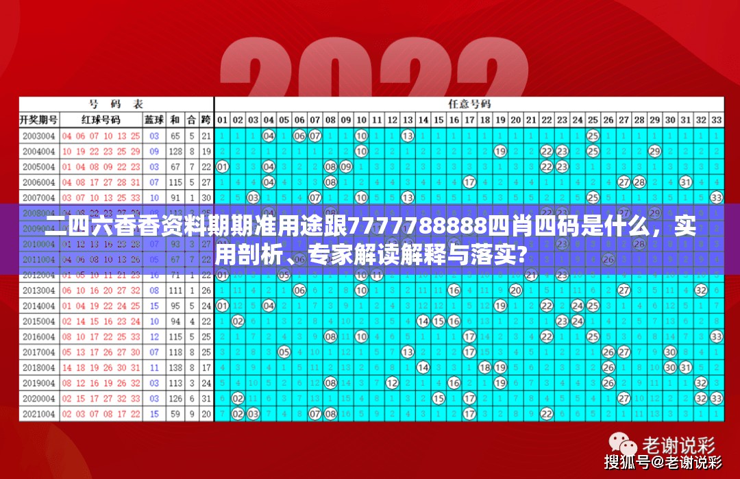 二四六香香资料期期准用途跟7777788888四肖四码是什么，实用剖析、专家解读解释与落实?